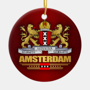Amsterdam COA Ceramic Ornament