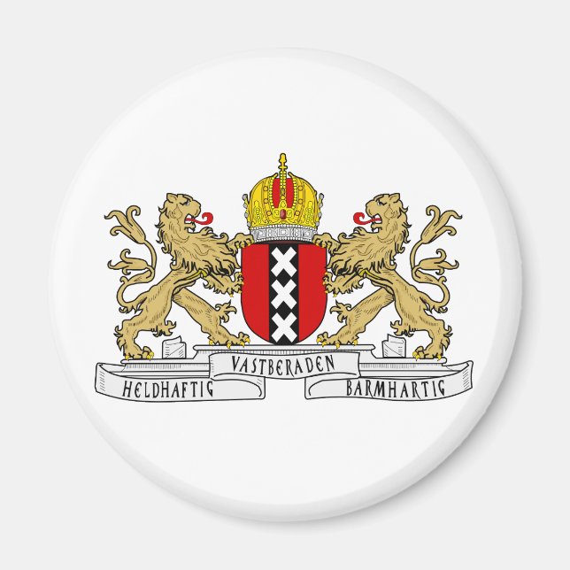 Amsterdam Coat of Arms Magnet (Front)