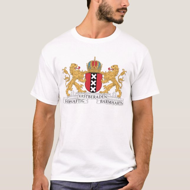 Amsterdam Coat Of Arms T-Shirt (Front)