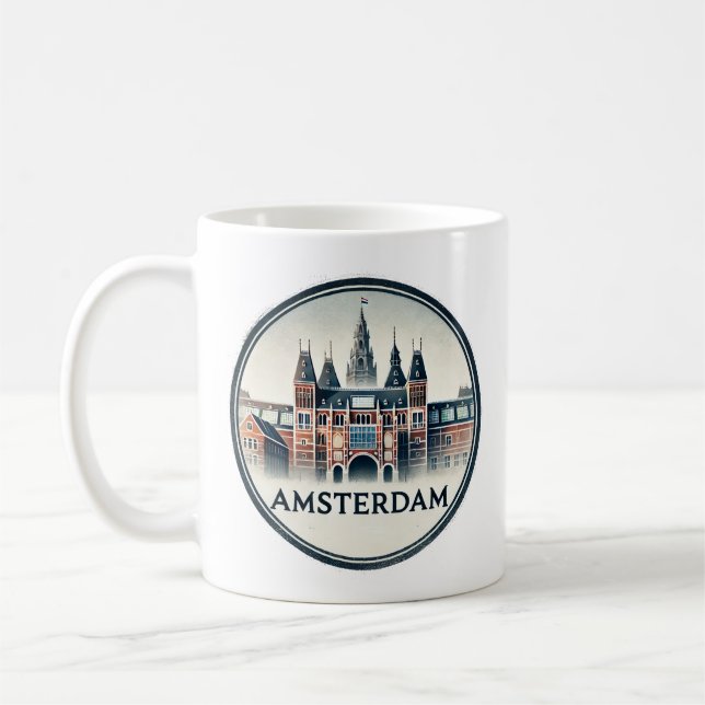 Amsterdam Coffee Mug (Left)