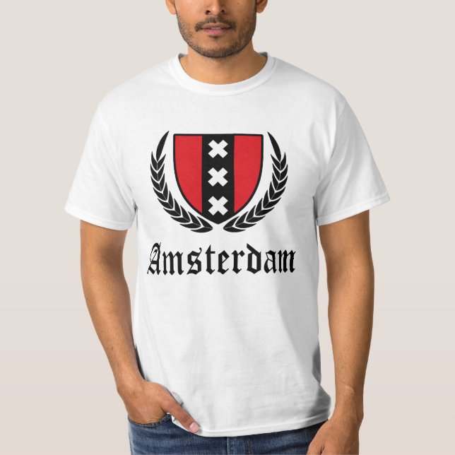 Amsterdam Crest T-Shirt (Front)