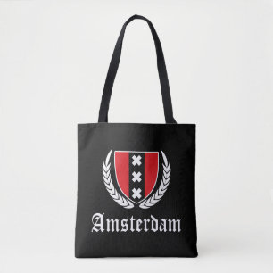 Amsterdam Crest Tote Bag