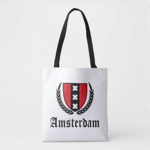 Amsterdam Crest Tote Bag