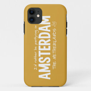 AMSTERDAM custom colour iPhone case
