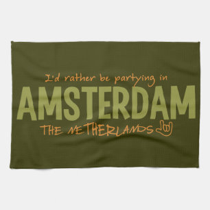 AMSTERDAM custom colour kitchen towel
