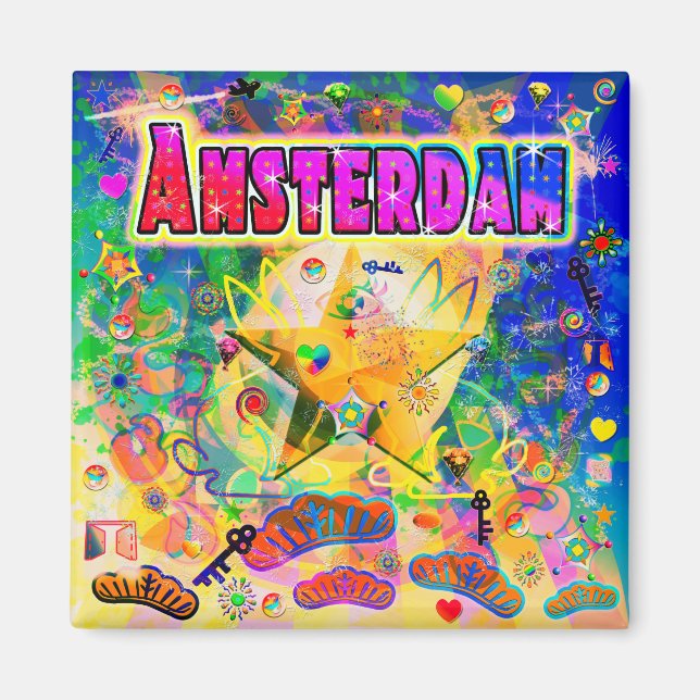 Amsterdam Epoch Hour Magnet (Front)