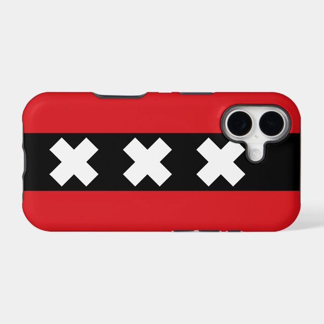 Amsterdam Flag (Back (Horizontal))