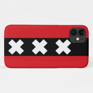 Amsterdam Flag iPhone 11 Case