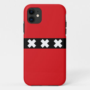 Amsterdam Flag iPhone 11 Case