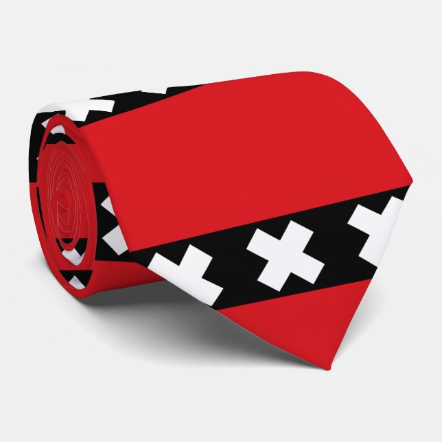 Amsterdam Flag Tie (Rolled)