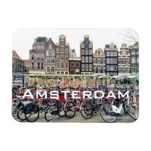 Amsterdam fridge magnet by Velvet Escape