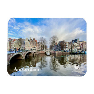 Amsterdam fridge magnet by Velvet Escape