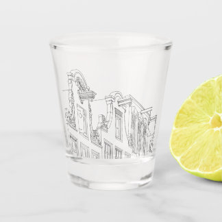 Amsterdam Gabbles Latte Mug Shot Glass