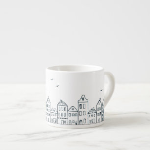 Amsterdam houses espresso cup