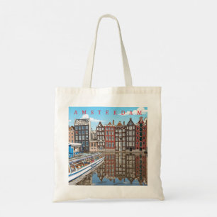 Amsterdam houses Tote Bag