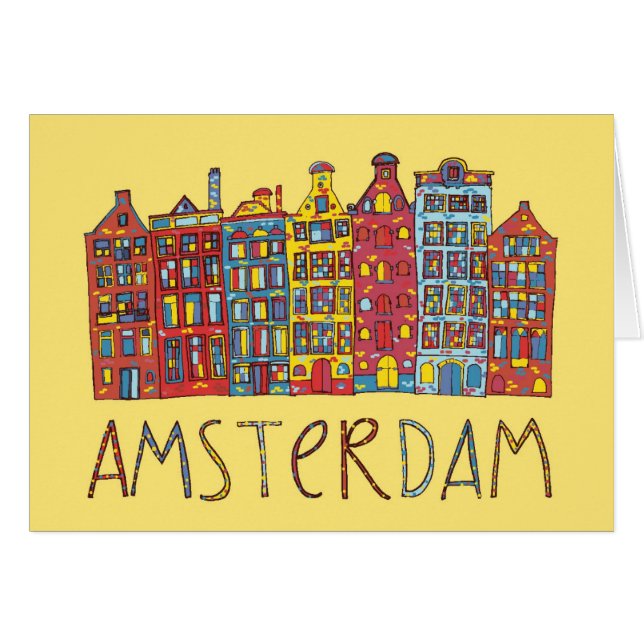 Amsterdam In Mosaic (Front Horizontal)