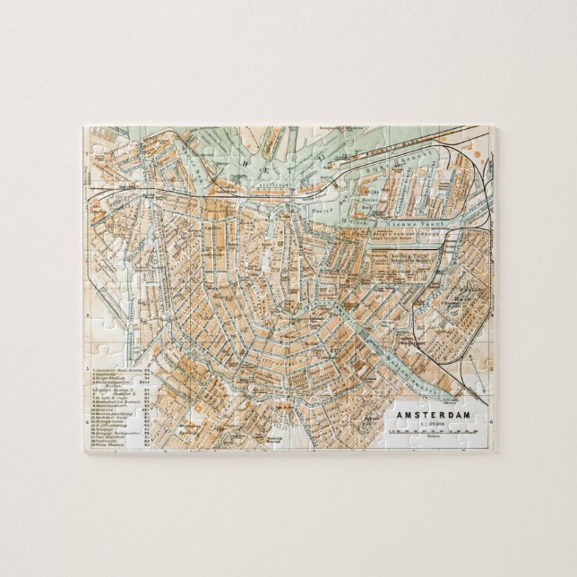 Amsterdam Jigsaw Puzzle (Horizontal)