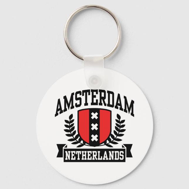 Amsterdam Key Ring (Front)