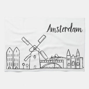 Amsterdam Kitchen Dish Towel