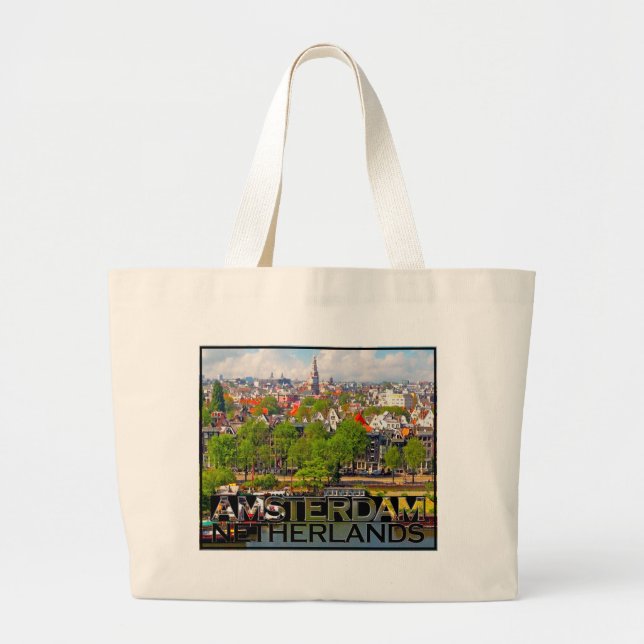 Amsterdam Large Tote Bag (Front)