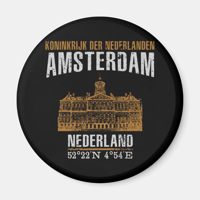 Amsterdam Magnet (Front)