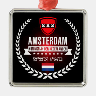 Amsterdam Metal Ornament