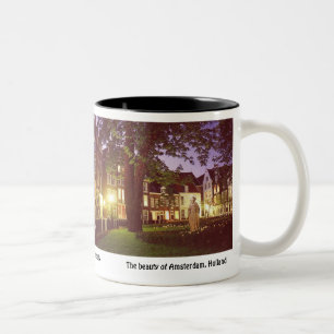 AMSTERDAM(Mojisola A Gbadamosi-Okubule) Two-Tone Coffee Mug
