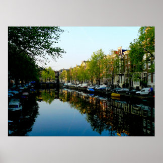 Amsterdam Mornings Poster