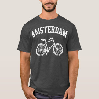 Amsterdam   Netherlands Bicycle Bike Holland Pullo T-Shirt