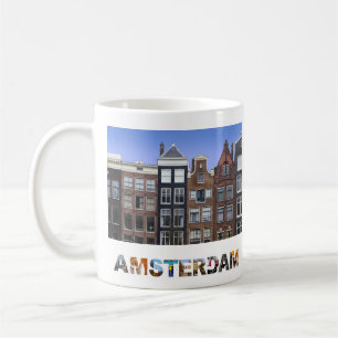 Amsterdam Netherlands Canal Houses Photo Coffee Mug