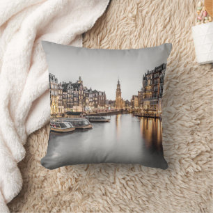 Amsterdam Netherlands Holland Dutch Souvenir Cushion