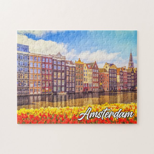 Amsterdam, Netherlands Jigsaw Puzzle (Horizontal)