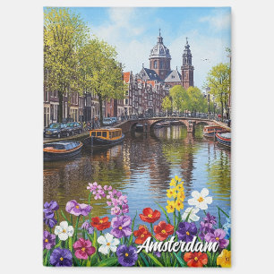 Amsterdam Netherlands Magnet