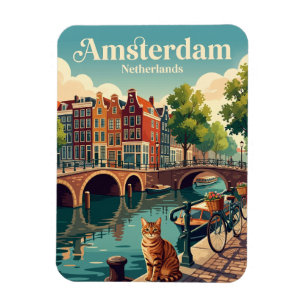 Amsterdam Netherlands Magnet