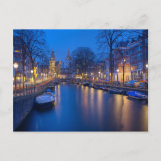 Amsterdam, Netherlands Photography Postcard