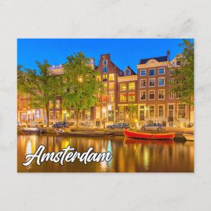 Amsterdam, Netherlands Postcard