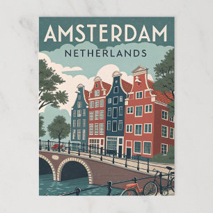 Amsterdam, NETHERLANDS Postcard