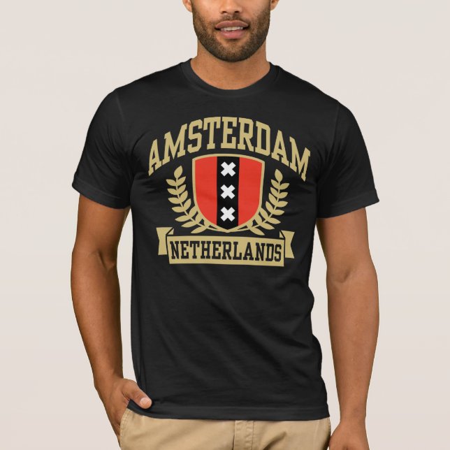Amsterdam Netherlands T-Shirt (Front)