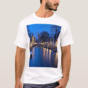 Amsterdam Night Wallpaper-67657 T-Shirt