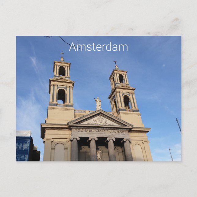 Amsterdam Postcard (Front)