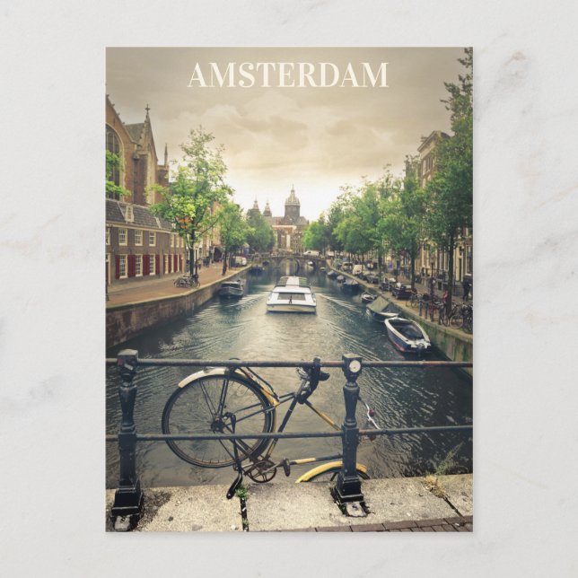 Amsterdam postcard (Front)