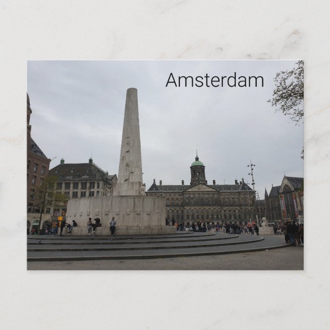 Amsterdam Postcard (Front)