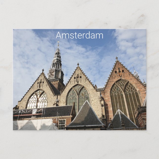 Amsterdam Postcard (Front)