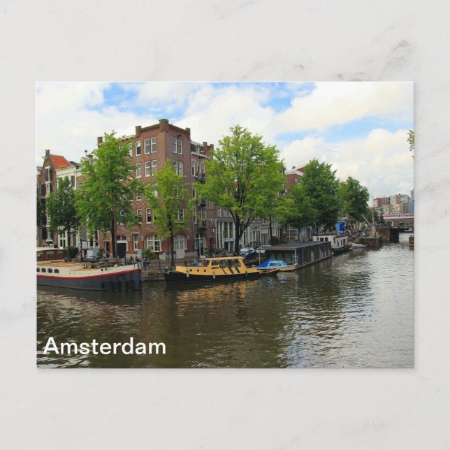 Amsterdam Postcard (Front)