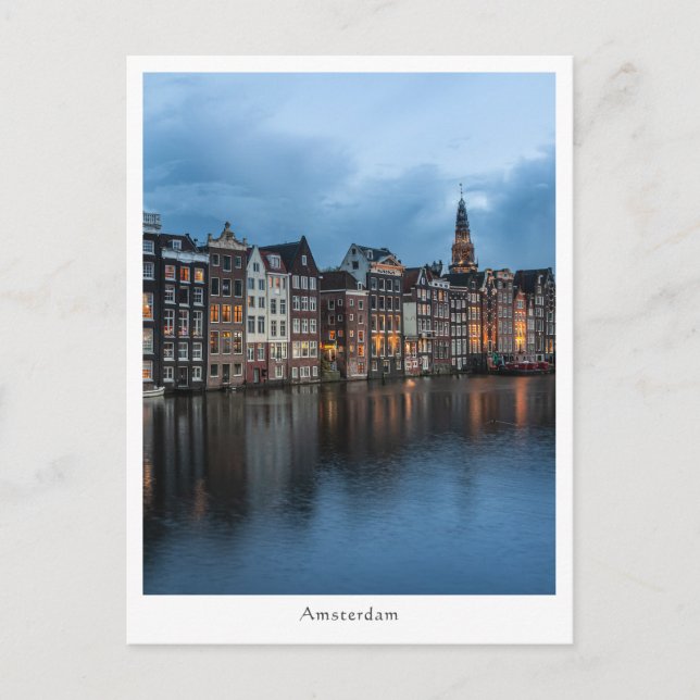 Amsterdam Postcard (Front)