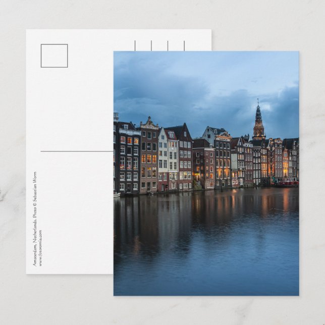 Amsterdam Postcard (Front/Back)