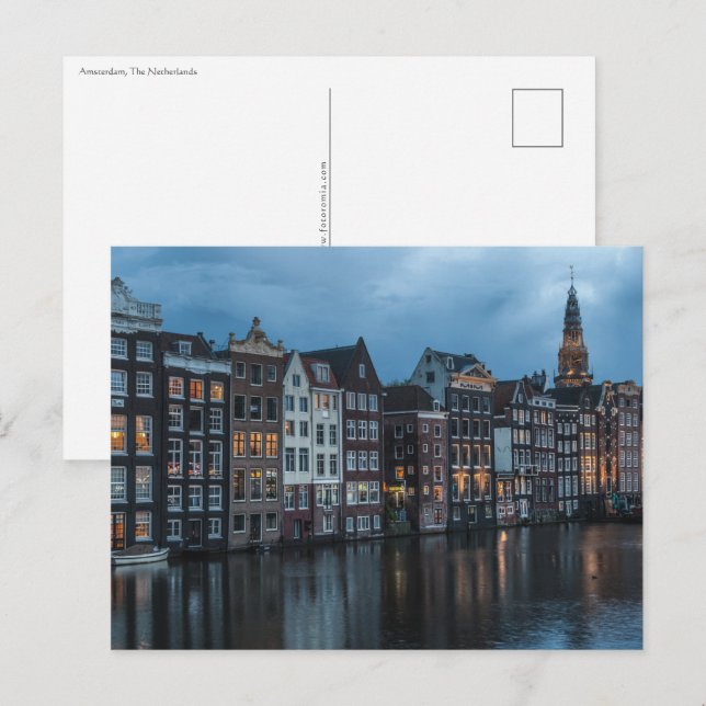 Amsterdam Postcard (Front/Back)