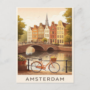 Amsterdam. Postcard