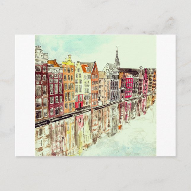 Amsterdam Postcard (Front)