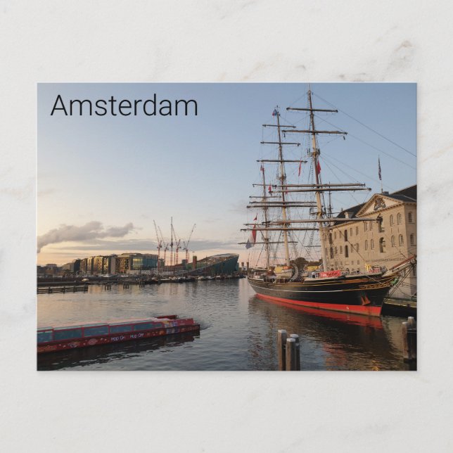 Amsterdam Postcard (Front)